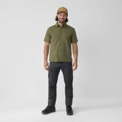 FJÄLLRÄVEN ÖVIK LITE SHIRT SS M Herren - Outdoor Hemd -Outdoor Ausrüstungs Geschäft 5637915651 f oevik lite shirt ss m fjaellraeven 24